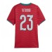 Portugal Vitinha #23 Hjemmedrakt Dame VM 2026 Korte ermer